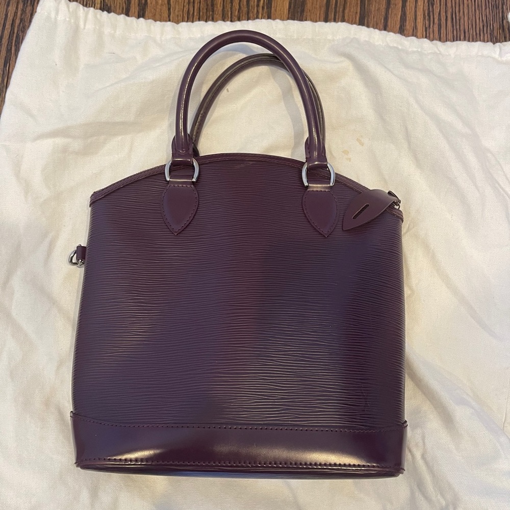Louis Vuitton Epi Leather Lockit Bag in Purple